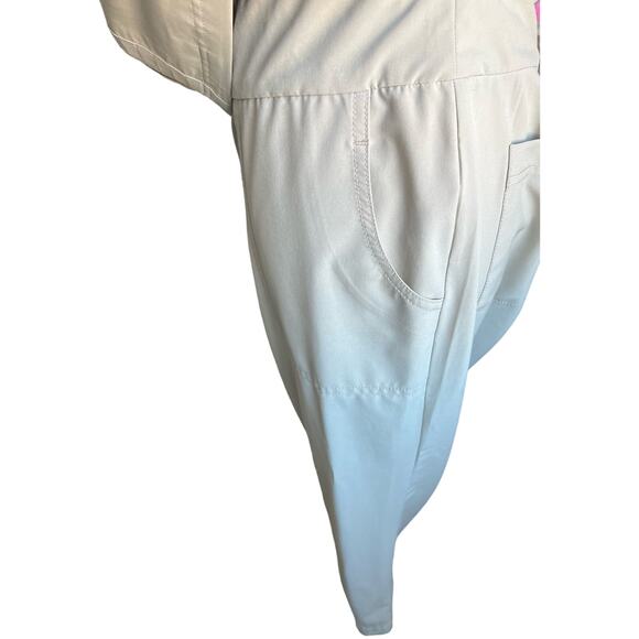 2 Piece WEEKENDS by CHICO'S Beige Performance Set Zip Vest and Crop Pants 3 (16) - Picture 9 of 16